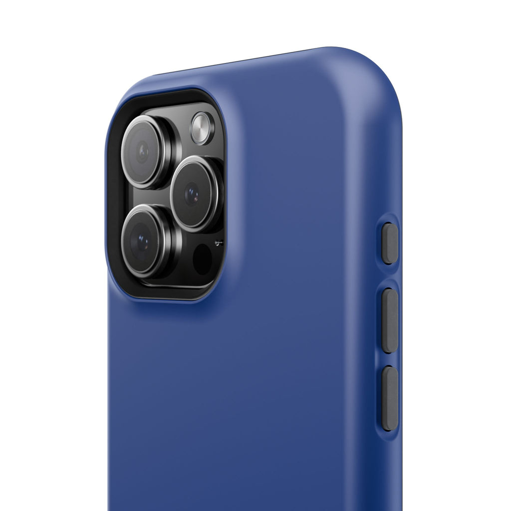 Impact-Resistant Phone Case — Navy with Compliance Group Logo