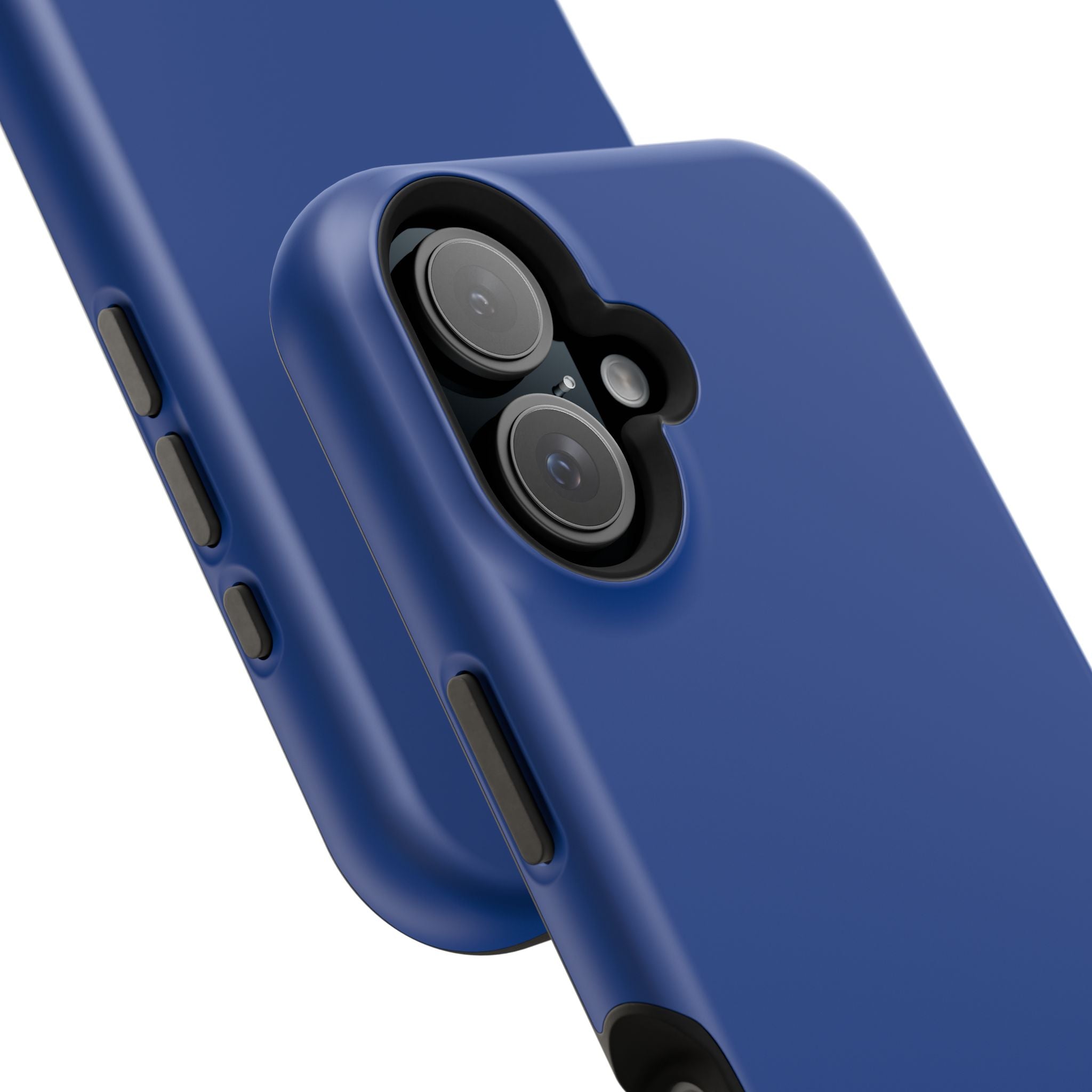 Impact-Resistant Phone Case — Navy with Compliance Group Logo