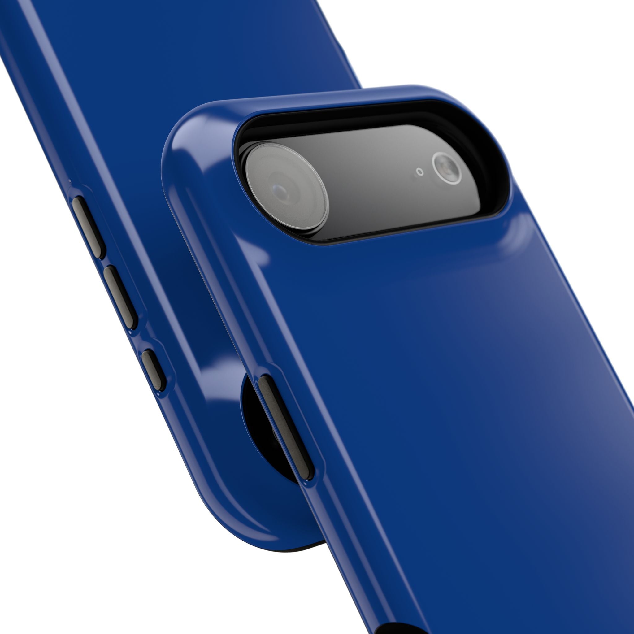 Impact-Resistant Phone Case — Navy with Compliance Group Logo